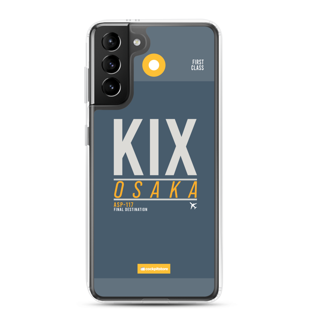 KIX - Osaka Samsung phone case with airport code