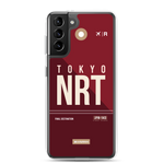 Lade das Bild in den Galerie-Viewer, NRT - Narita Samsung-Handyhülle mit Flughafencode
