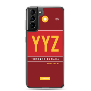 YYZ - Toronto airport code Samsung phone case