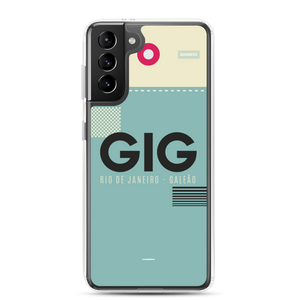 GIG - Rio De Janeiro - Galeao Samsung phone case with airport code