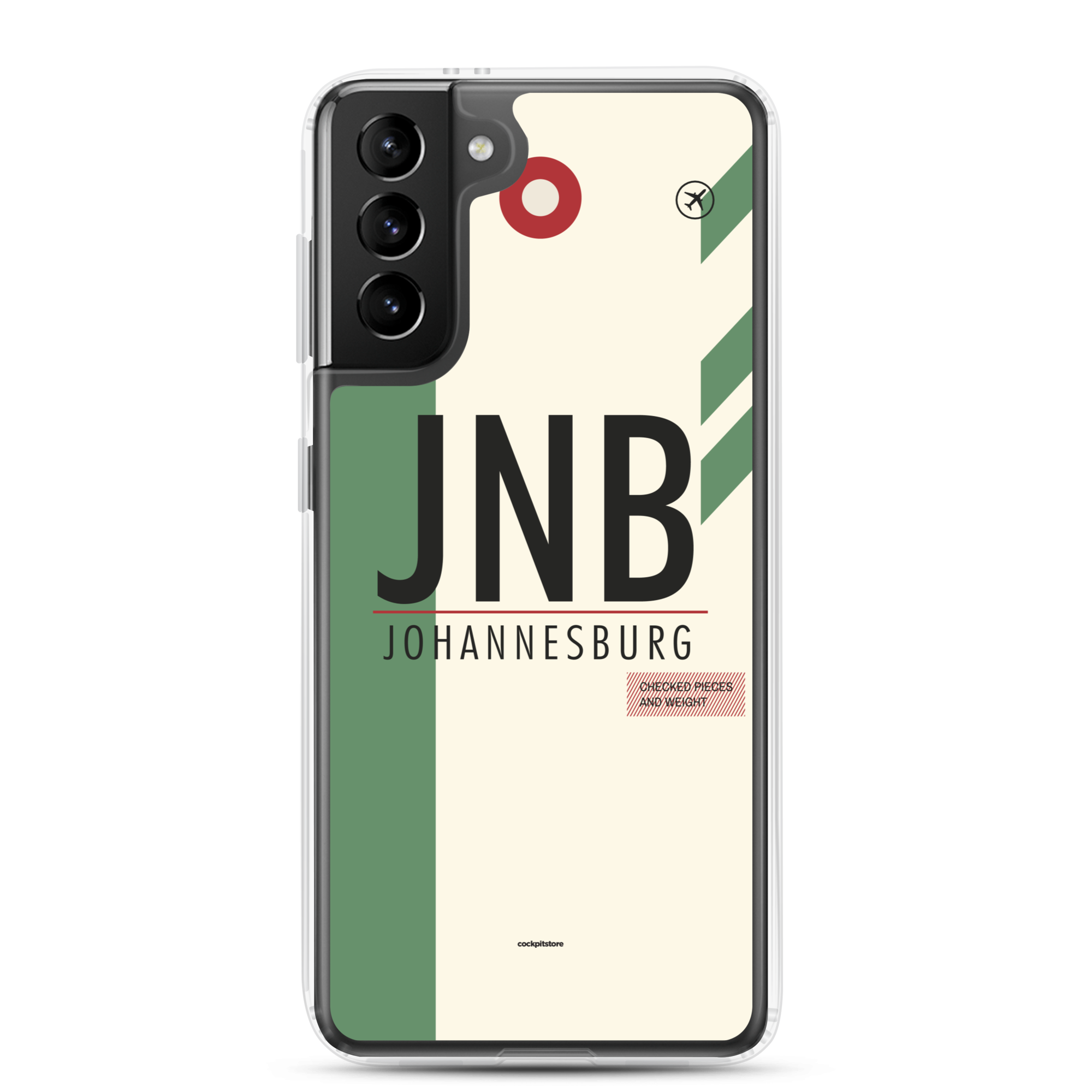 JNB - Johannesburg Samsung phone case with airport code