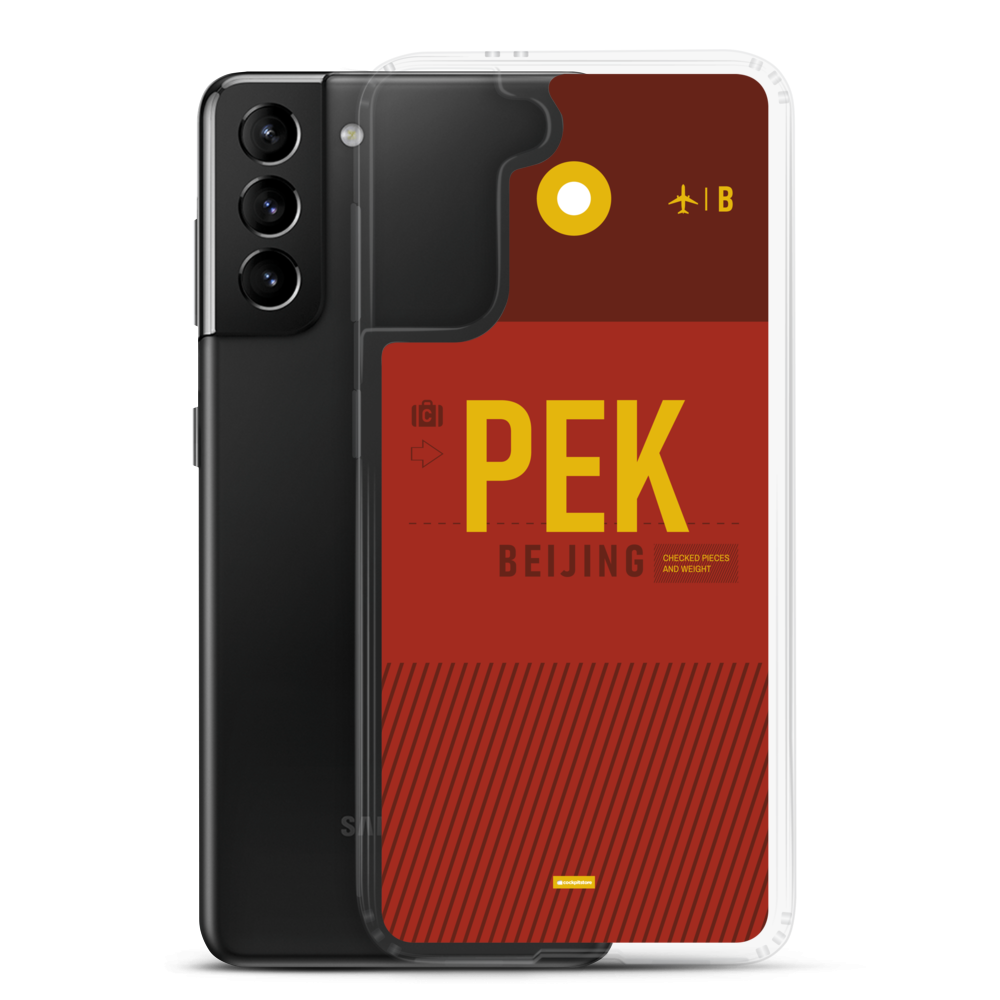 PEK - Beijing airport code Samsung phone case