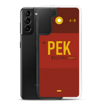 Load image into Gallery viewer, PEK - Beijing airport code Samsung phone case
