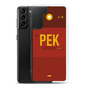 PEK - Beijing airport code Samsung phone case