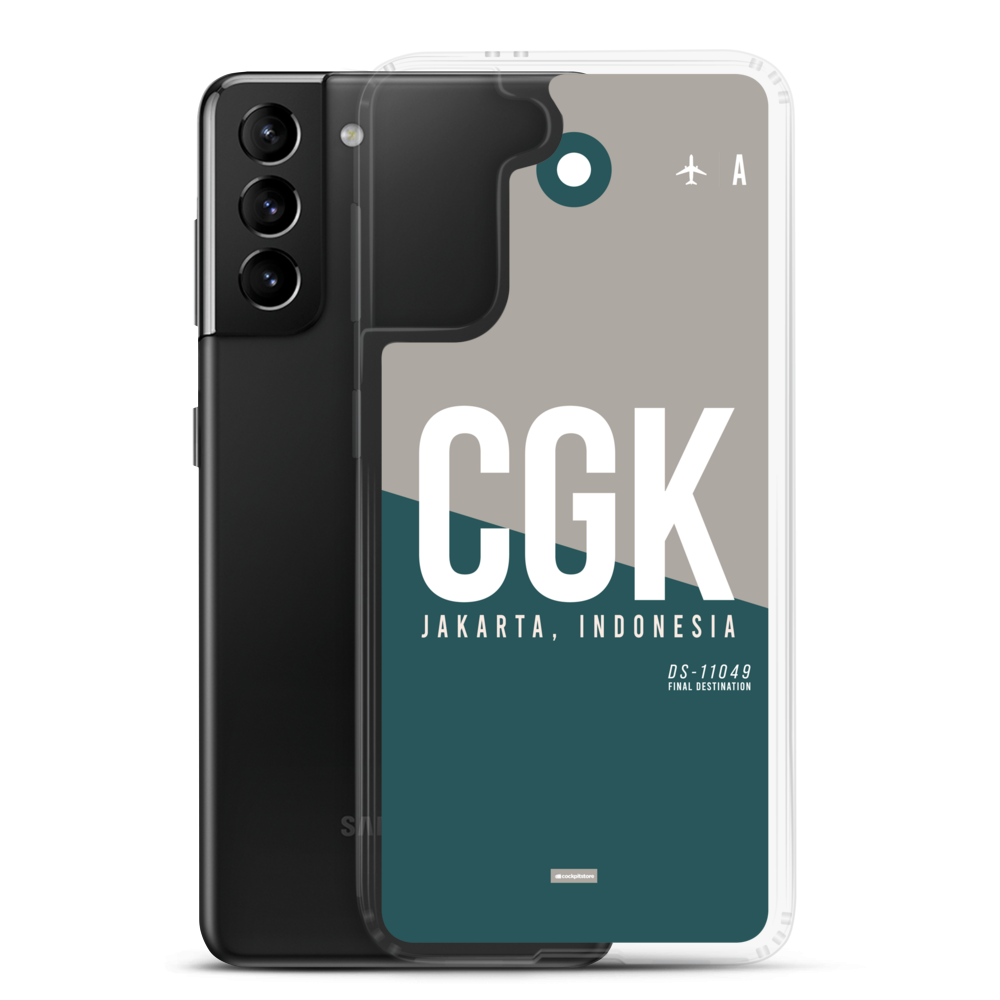 CGK - Jakarta Samsung phone case with airport code