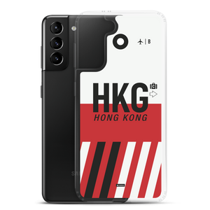 HKG - Hong Kong Samsung phone case with airport code