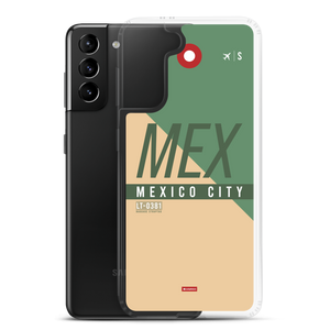 MEX - Mexico Samsung-Handyhülle mit Flughafencode