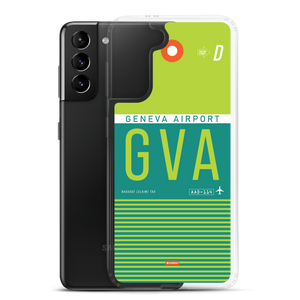 GVA - Geneva Samsung phone case with airport code