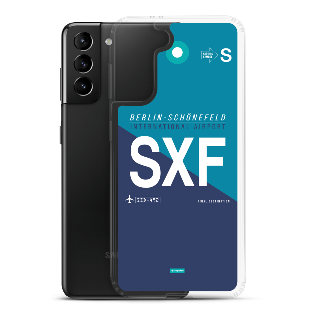 SXF - Schönefeld Samsung phone case with airport code