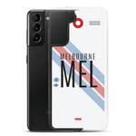 Load image into Gallery viewer, MEL - Melbourne Samsung phone case with airport code
