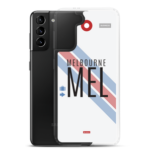 MEL - Melbourne Samsung phone case with airport code