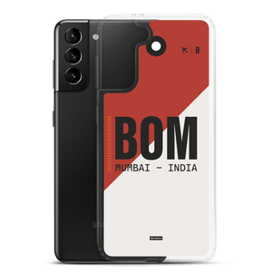 BOM - Mumbai airport code Samsung phone case