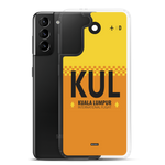 Load image into Gallery viewer, KUL - Kuala Lumpur Samsung phone case with airport code
