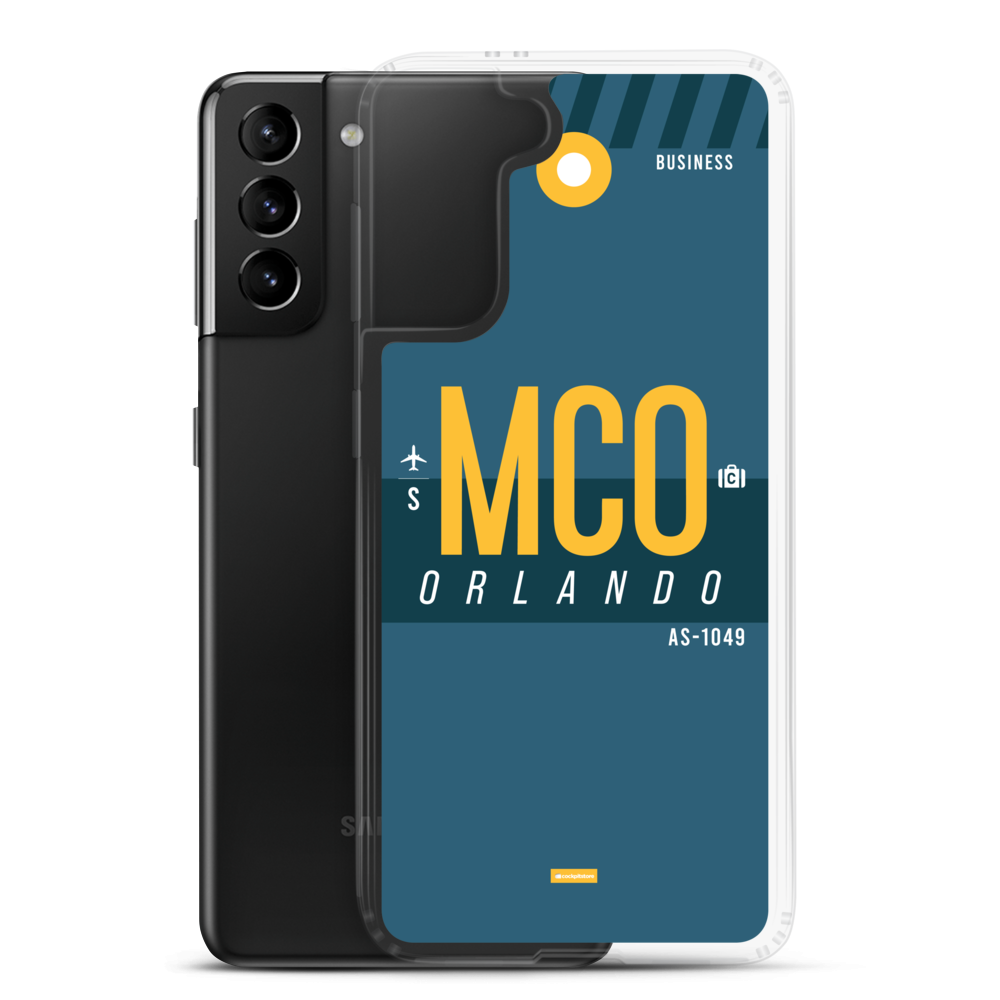 MCO - Orlando Samsung phone case with airport code