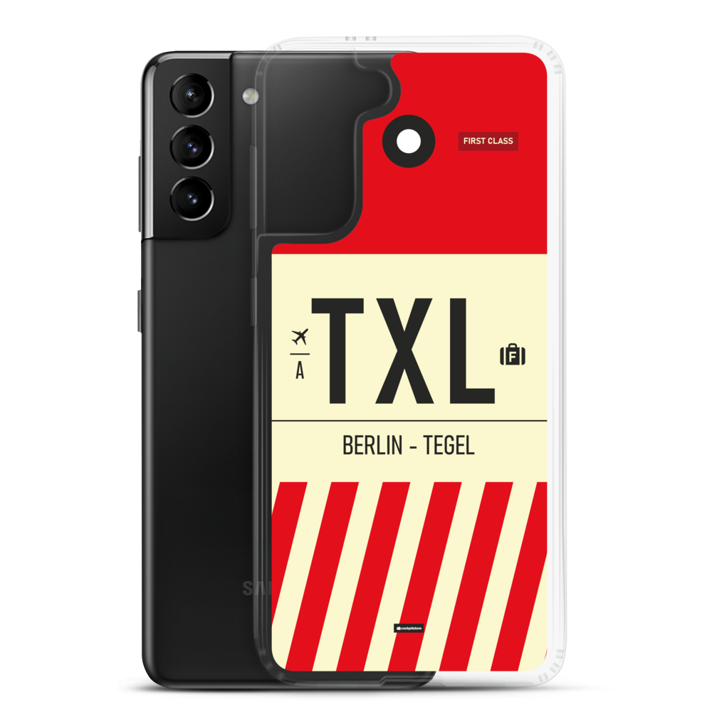 TXL - Tegel Samsung phone case with airport code