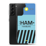 Load image into Gallery viewer, HAM - Hamburg Samsung phone case with airport code
