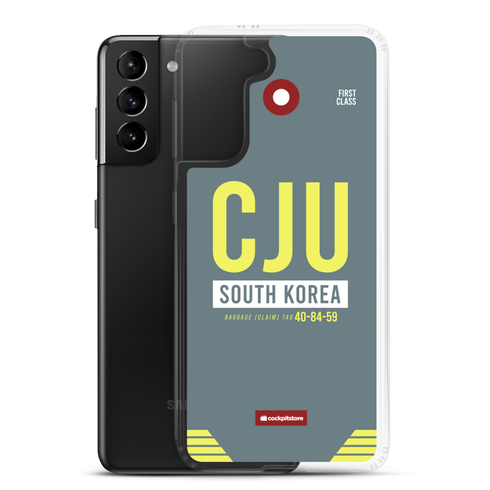 CJU - Jeju Samsung-Handyhülle mit Flughafencode