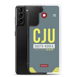 CJU - Jeju Samsung-Handyhülle mit Flughafencode