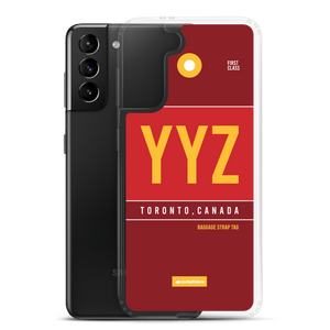 YYZ - Toronto airport code Samsung phone case