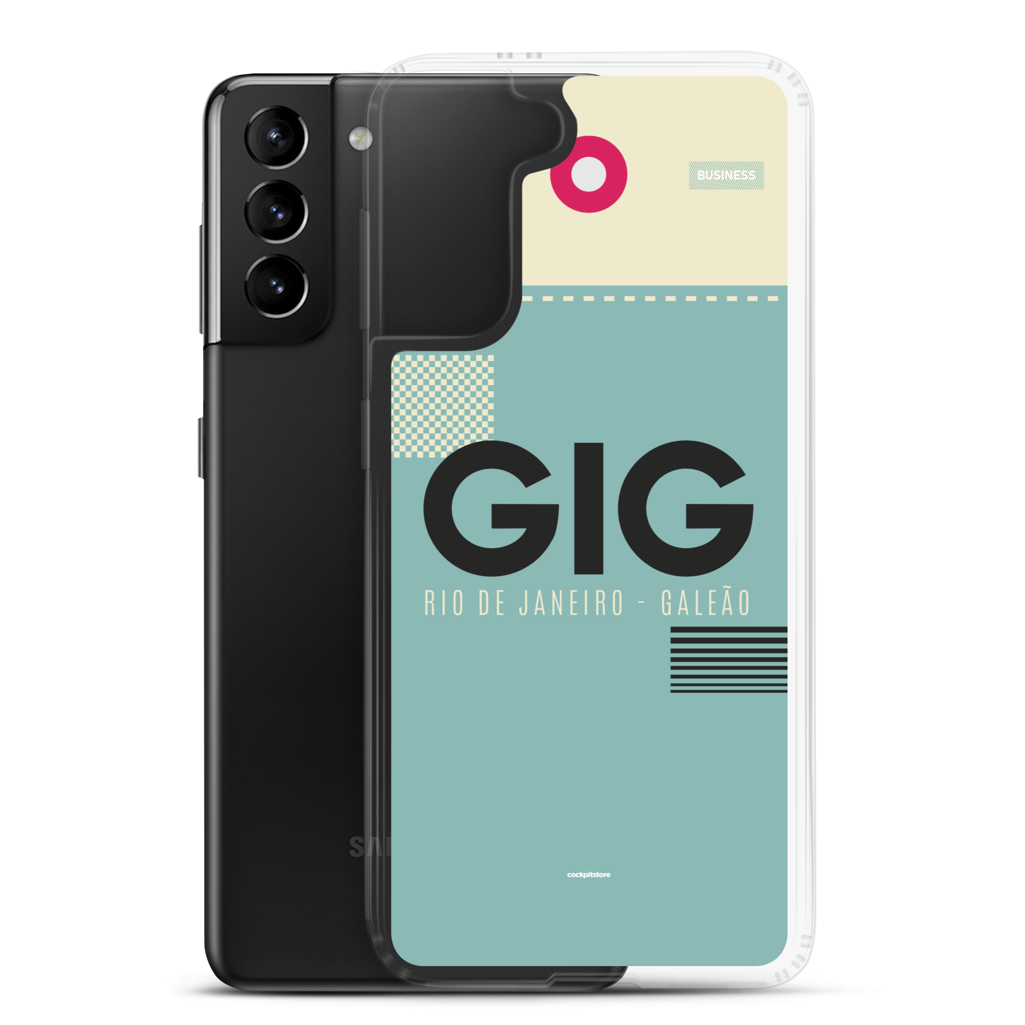 GIG - Rio De Janeiro - Galeao Samsung phone case with airport code