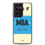 Lade das Bild in den Galerie-Viewer, MIA - Miami Samsung-Handyhülle mit Flughafencode
