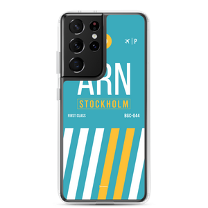 ARN - Stockholm Samsung-Handyhülle mit Flughafencode