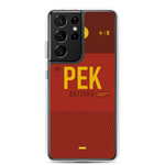 Load image into Gallery viewer, PEK - Beijing airport code Samsung phone case
