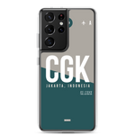 Load image into Gallery viewer, CGK - Jakarta Samsung phone case with airport code
