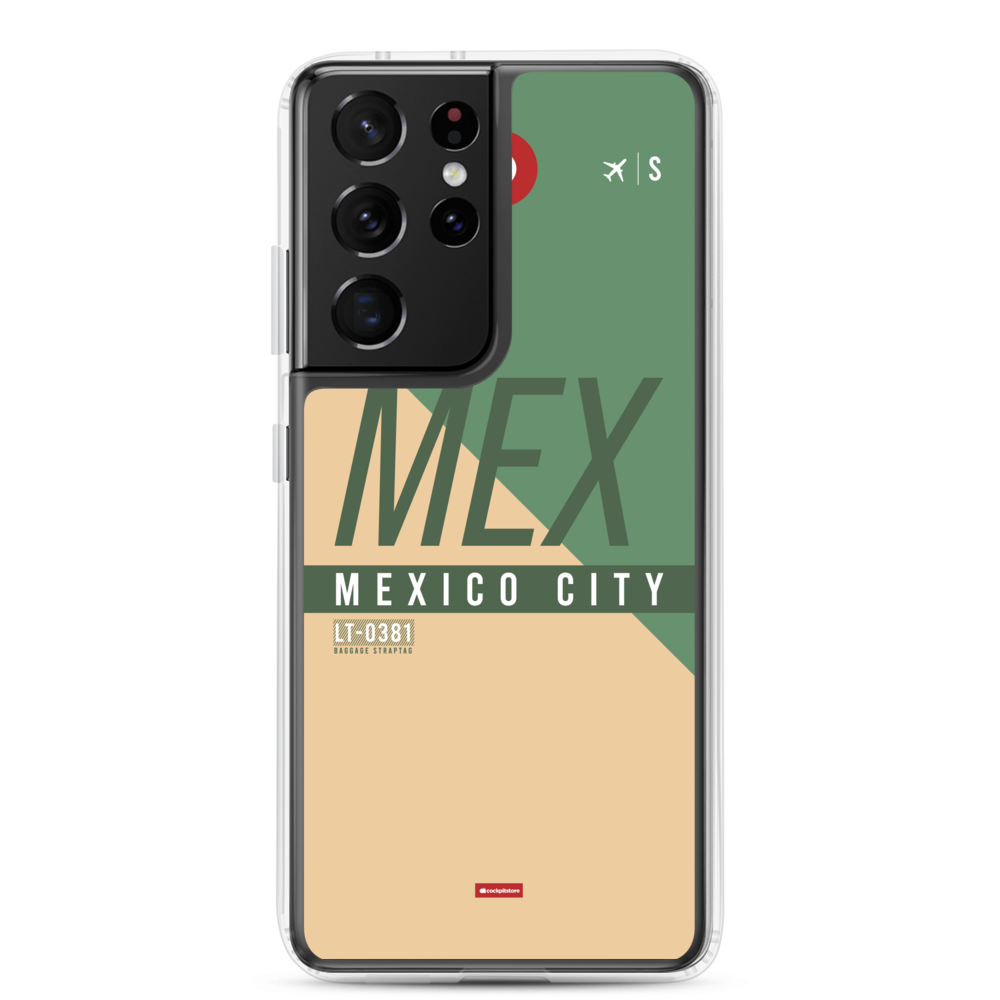 MEX - Mexico Samsung phone case with airport code