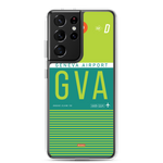 Load image into Gallery viewer, GVA - Geneva Samsung phone case with airport code
