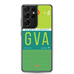 GVA - Geneva Samsung phone case with airport code