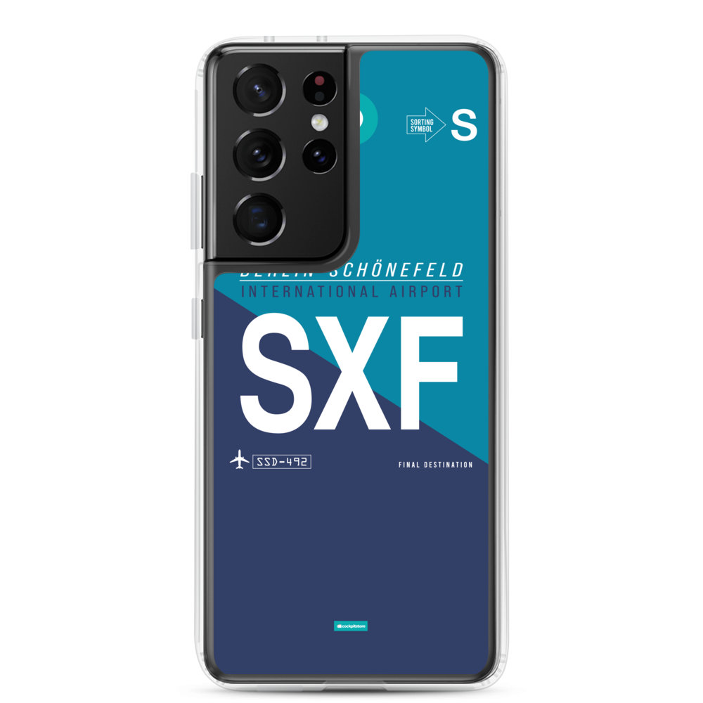 SXF - Schönefeld Samsung phone case with airport code