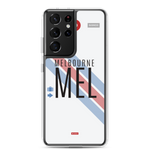 Load image into Gallery viewer, MEL - Melbourne Samsung phone case with airport code
