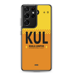 Load image into Gallery viewer, KUL - Kuala Lumpur Samsung phone case with airport code
