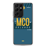 Load image into Gallery viewer, MCO - Orlando Samsung phone case with airport code
