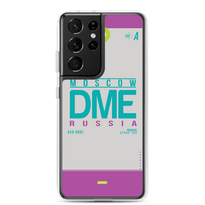 DME - Moscow Samsung phone case with airport code