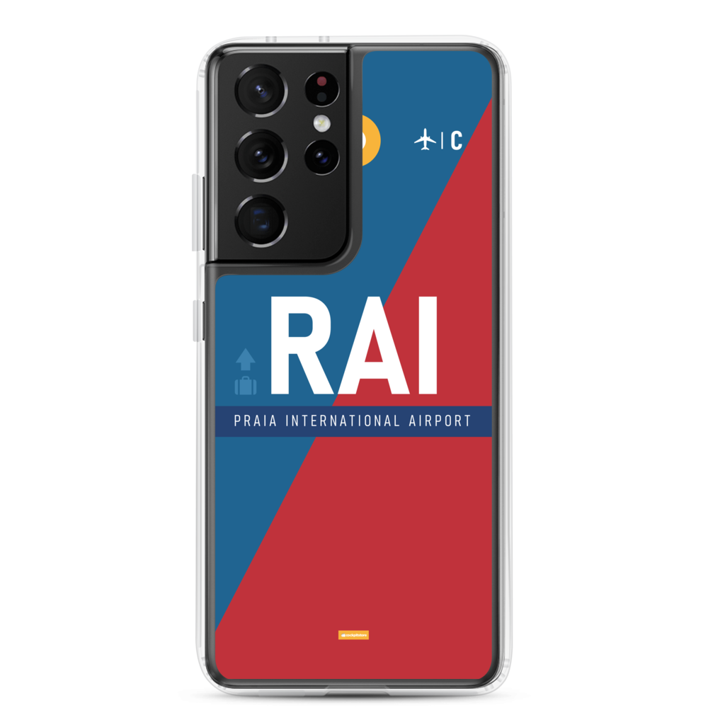 RAI - Praia Samsung-Handyhülle mit Flughafencode