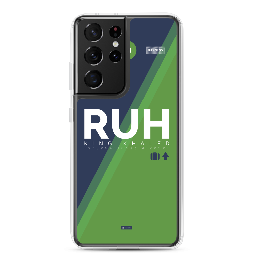 RUH - Riyadh Samsung phone case with airport code