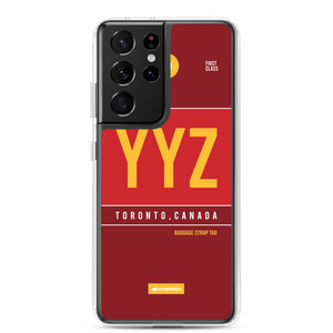 YYZ - Toronto airport code Samsung phone case