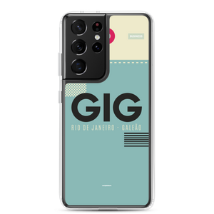 GIG - Rio De Janeiro - Galeao Samsung phone case with airport code