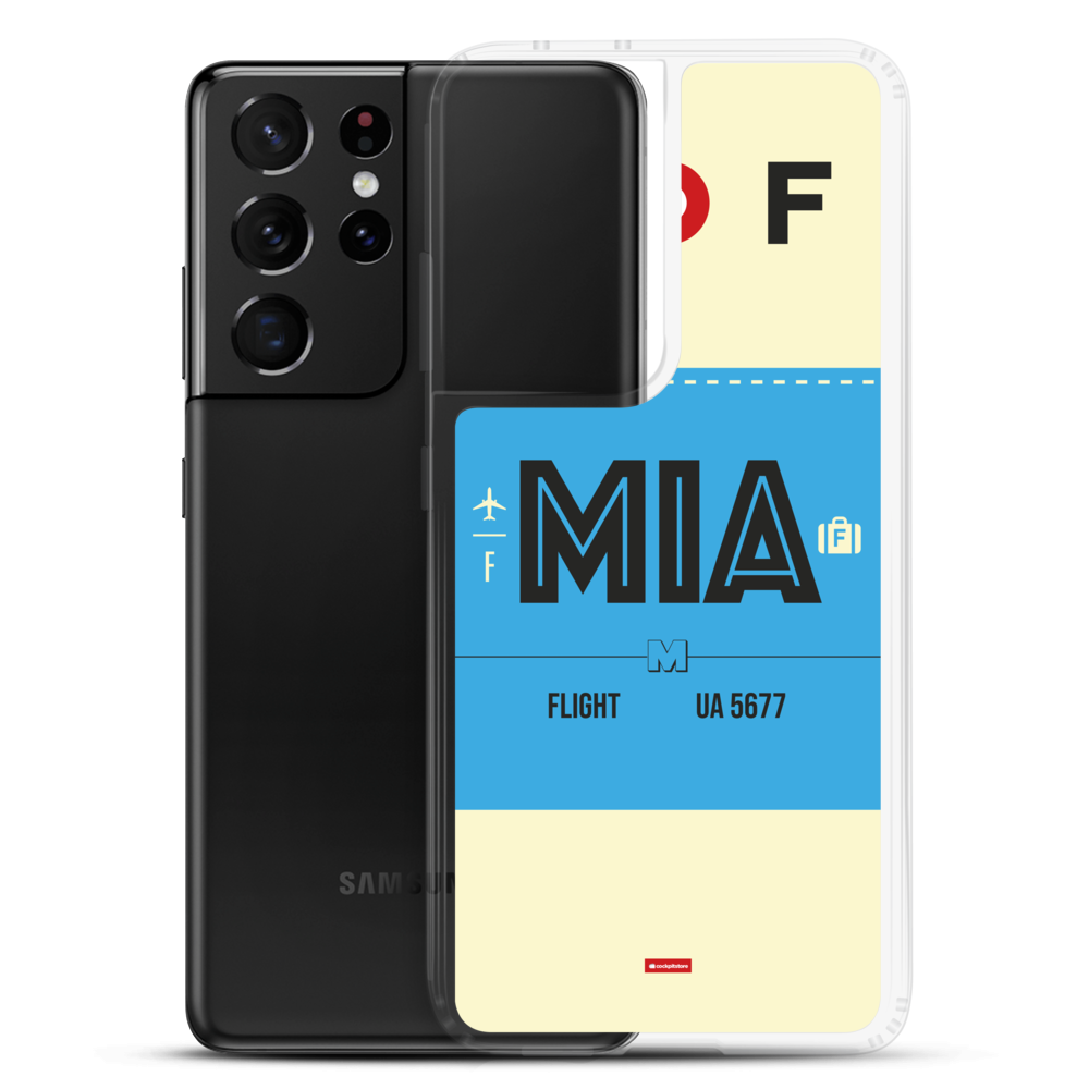 MIA - Miami airport code Samsung phone case