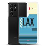 Load image into Gallery viewer, LAX - Los Angeles Samsung phone case with airport code

