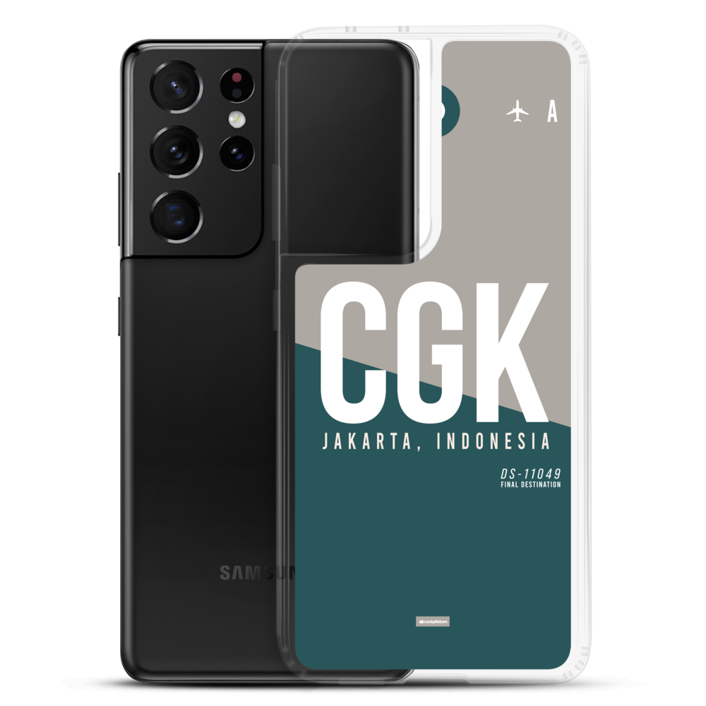 CGK - Jakarta Samsung phone case with airport code