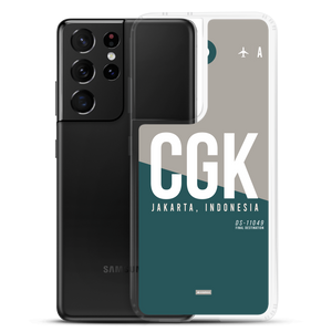 CGK - Jakarta Samsung phone case with airport code