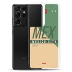 Load image into Gallery viewer, MEX - Mexico Samsung phone case with airport code
