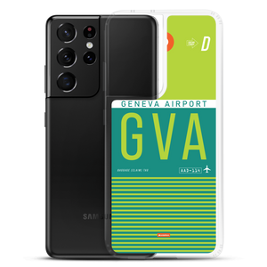 GVA - Geneva Samsung phone case with airport code