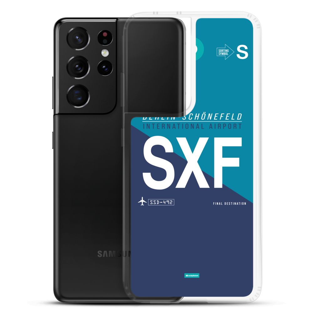 SXF - Schönefeld Samsung phone case with airport code