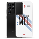 Load image into Gallery viewer, MEL - Melbourne Samsung phone case with airport code
