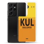 Load image into Gallery viewer, KUL - Kuala Lumpur Samsung phone case with airport code
