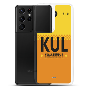 KUL - Kuala Lumpur Samsung phone case with airport code